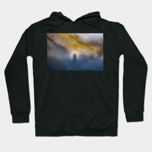 Brocken spectre in the Brecon Beacons National Park Hoodie